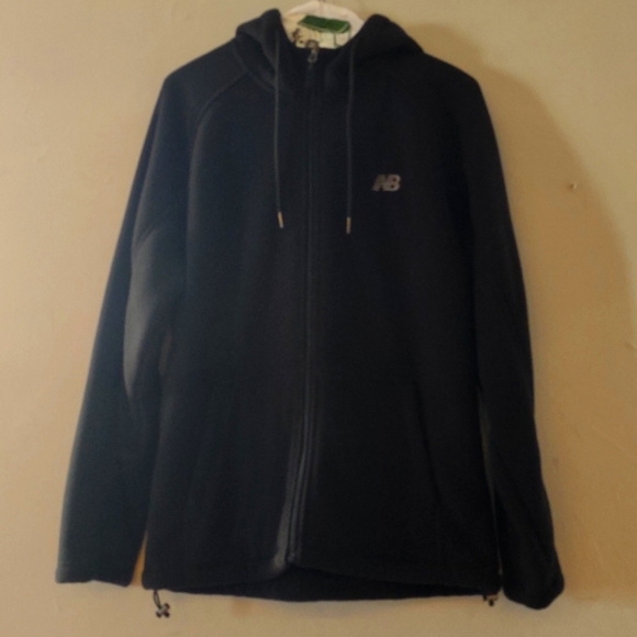 Men's New Balance Sherpa fleece lined zip up hoodie size medium. - Picture 1 of 5